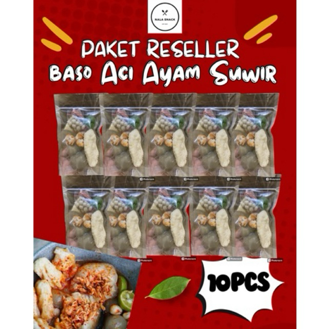 

PAKET RESELLER BASO ACI AYAM SUWIR 10 PCS