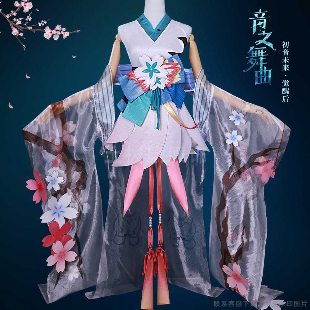 WAIFUKU - PO Hatsune Miku Onmyoji Awakening Kostum Cosplay Only Costume Brand Wudu Iyungtoo