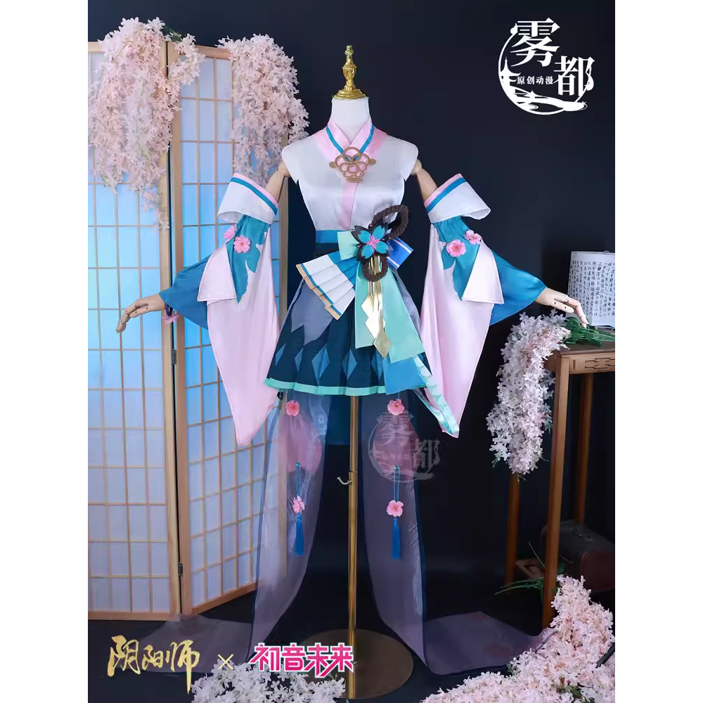 WAIFUKU - PO Hatsune Miku Onmyoji Kostum Cosplay Only Costume Brand Wudu Iyungtoo