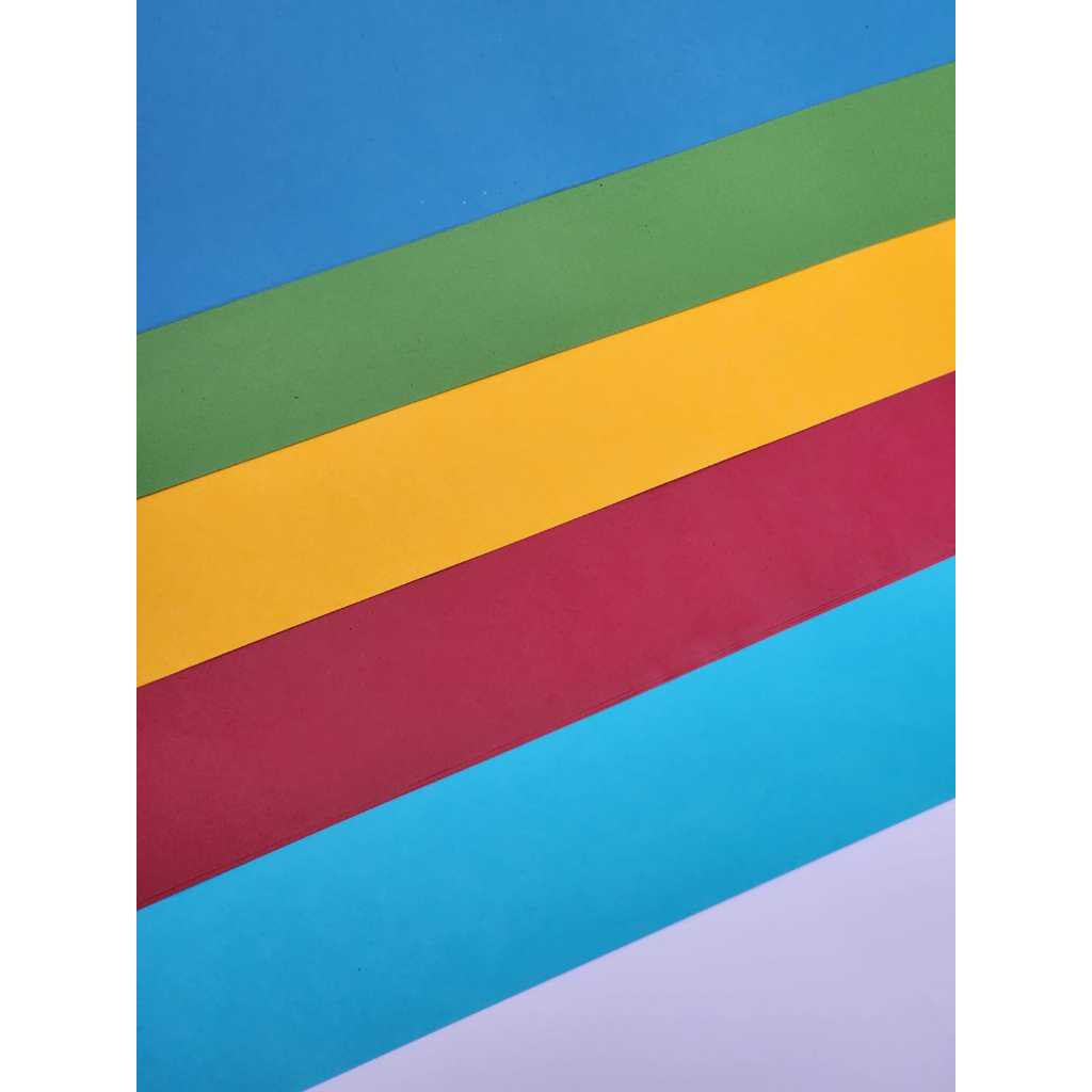 

HJK Kertas Karton Manila BC Warna per roll 10 Lembar