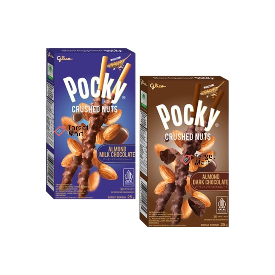 

Pocky Crushed Nuts dengan Kacang Almond Berbagai Varian Pilih Rasa