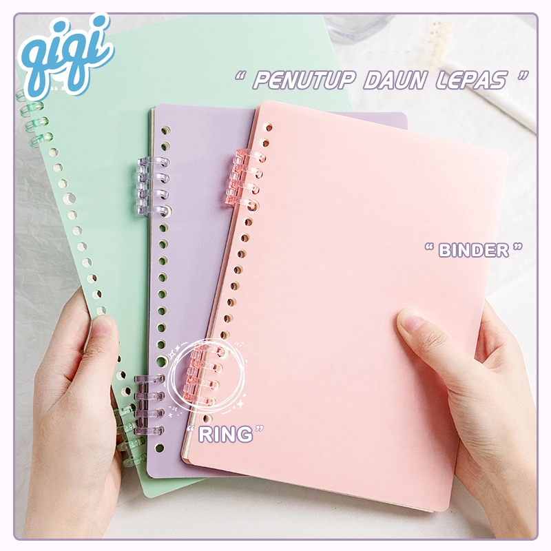 

Ring Binder A5 20 Ring Warna/Cover binder B5 Sampul Binder B5 Sampul Binder - Qiqi Treasure