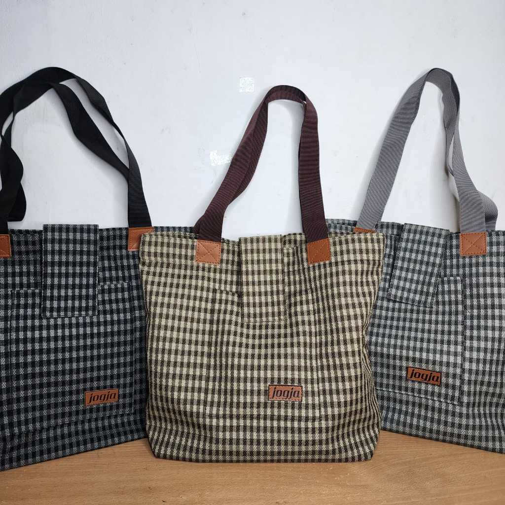 Sling Bag Kanvas Jogja Handbag Wanita 2in1 MiniBag Jogja Tas Mini Jalan Jalan Tas Bahu Tas Jinjing O