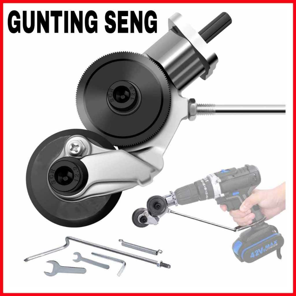 Gunting seng multiroof / bondek Gunting Plat Besi Metal Drill