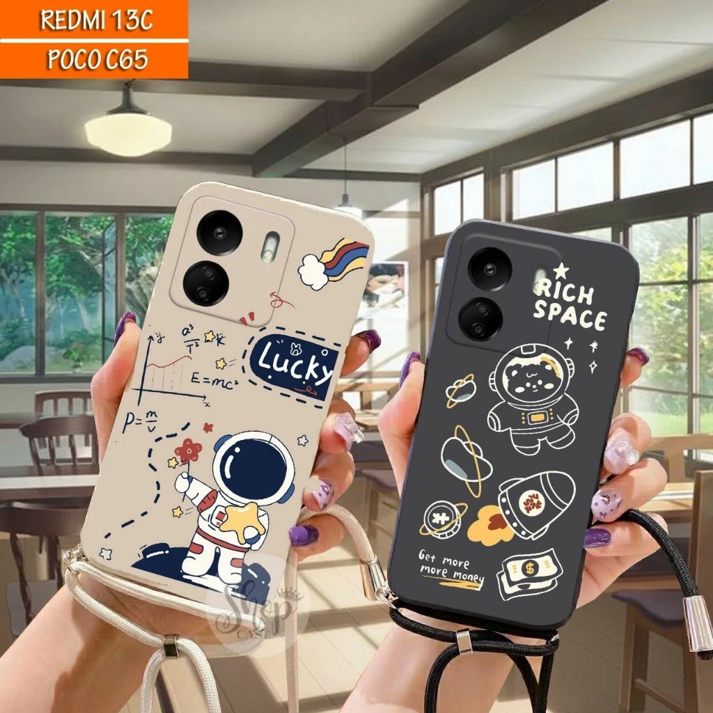 Softcase + Tali REDMI 13C POCO C65 Case REDMI 13C POCO C65 [UV04]