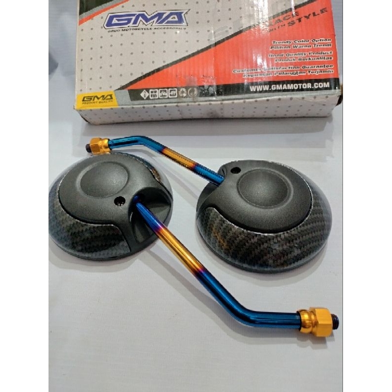 Spion Bulat Carbon Honda Tanggung/Spion Carbon Bulat Honda/Spion Bulat Murah Honda/Spion Honda murah