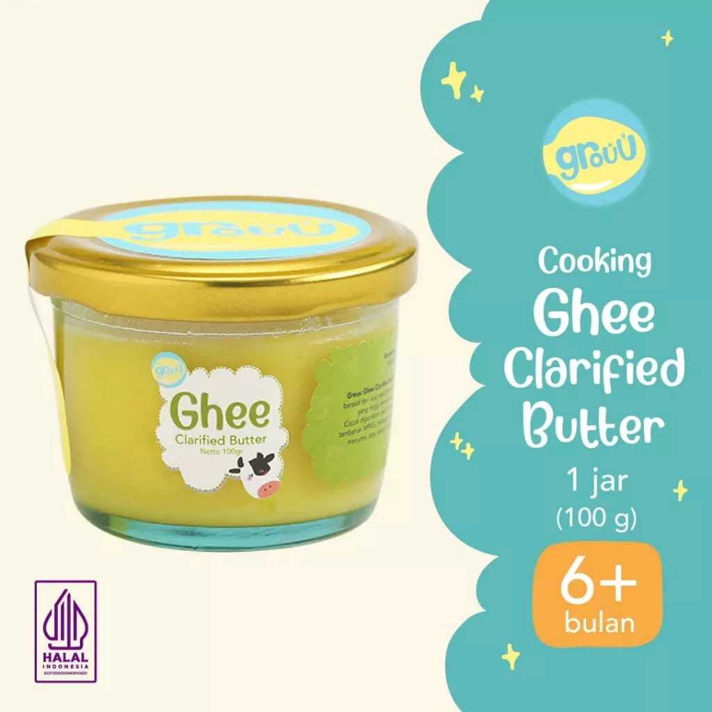 

Grouu Ghee - Clarified Butter /Mentega MPASI