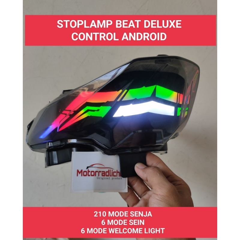 Stoplamp beat deluxe/LED/street 2020-2024||RGB ANDROID