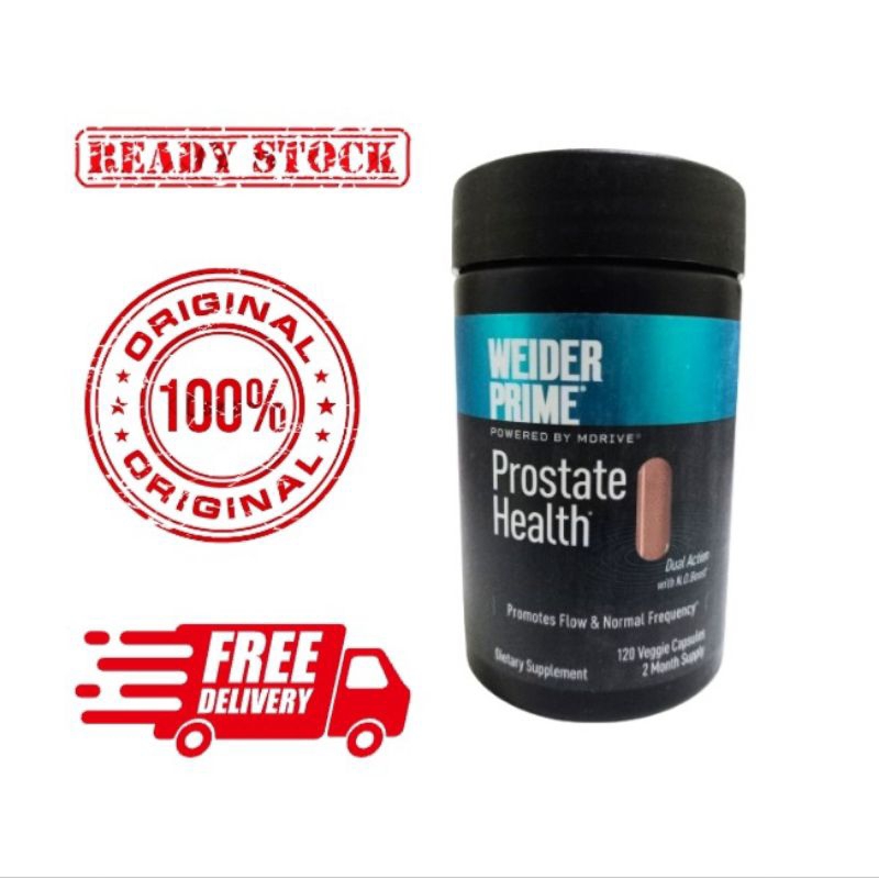 Weider Prime Prostate Health / Testoterone Support 120 Capsules