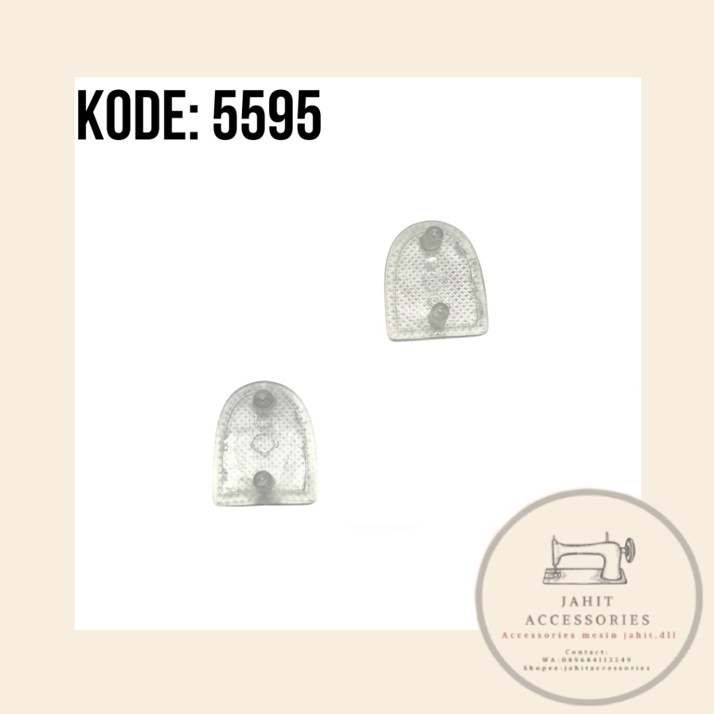 Tutup Alas Hak Kaca Tinggi / Heels (Kode 5595) Heel Tip Perawatan Aksesoris Alas Sepatu Hak Wanita