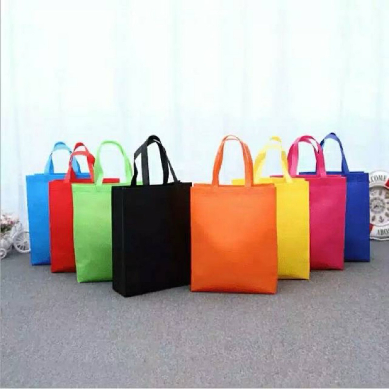 

12 pcs Goodie bag tas spunbond 25x35 30x40 38x45 | tas ultah,tas lebaran,tas souvenir perinikahan murah Shopping Bag