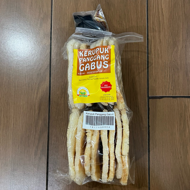 

Sdfood Kerupuk Panggang Gabus 150gr