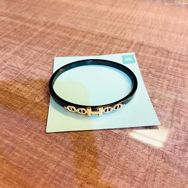 Gelang Emas model Keramik kadar 375/8k