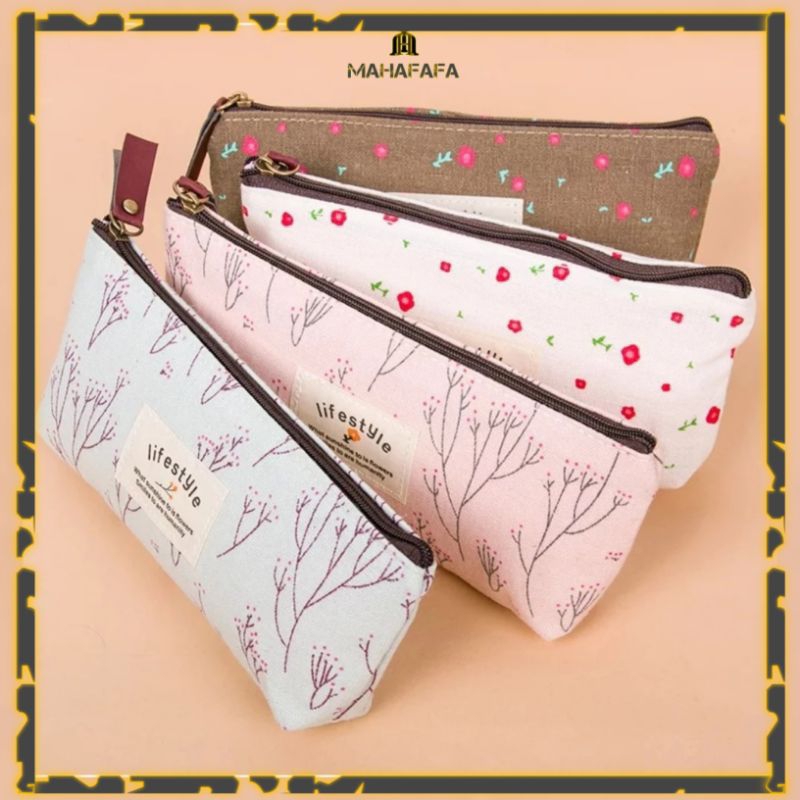 

Tempat Pensil Minimalis / Pouch Tempat Kosmetik Lucu