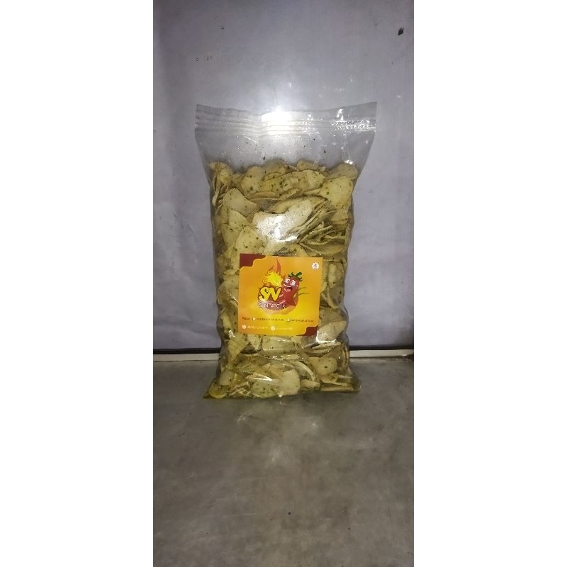 

500 gram Keripik Basreng original daun jeruk cemilan daun jeruk enak gurih renyah kriuk viral