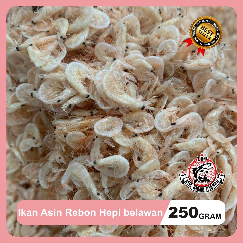 

JKL Ikan Asin Rebon Kasar Super Hepi Kasar 250 gr
