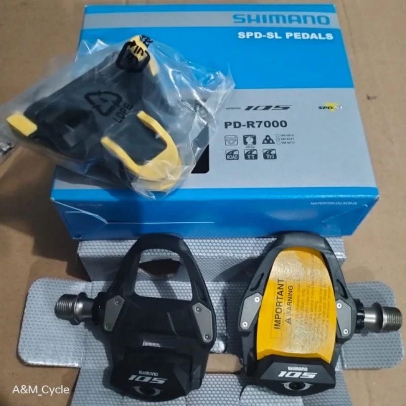 pedal cleat Shimano 105 R7000 series pedal cleat Roadbike Shimano