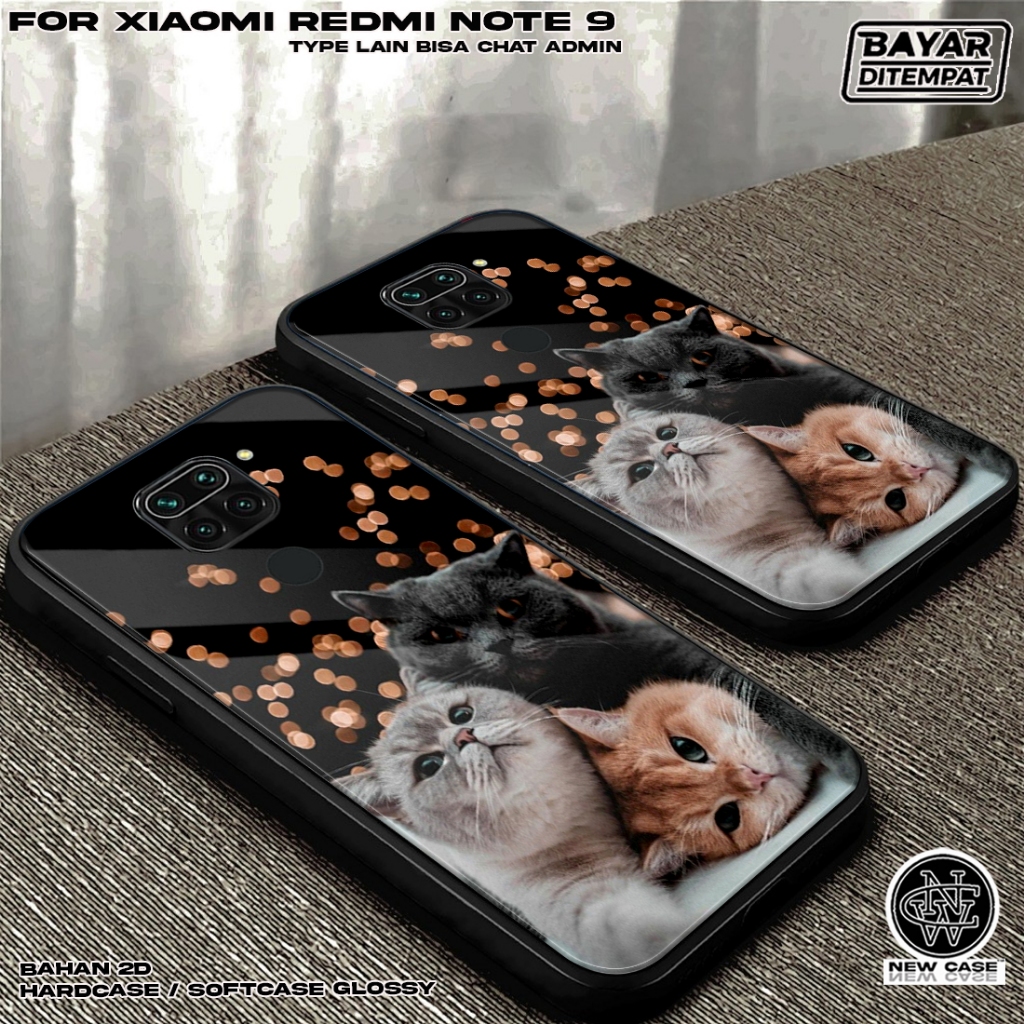 Case XIAOMI REDMI NOTE 9 - Casing Hp XIAOMI Terbaru 2024 Newcase [ CAT] Silikon Hp - Kesing Hp XIAOM