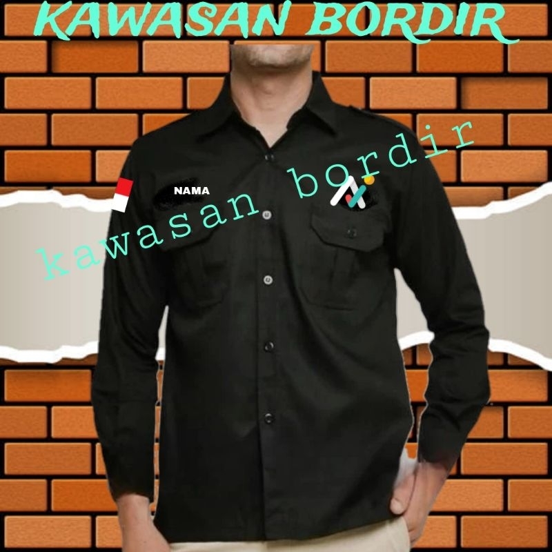 Terbaru seragam arkas kemeja arkas baju arkas pdh arkas full bordir