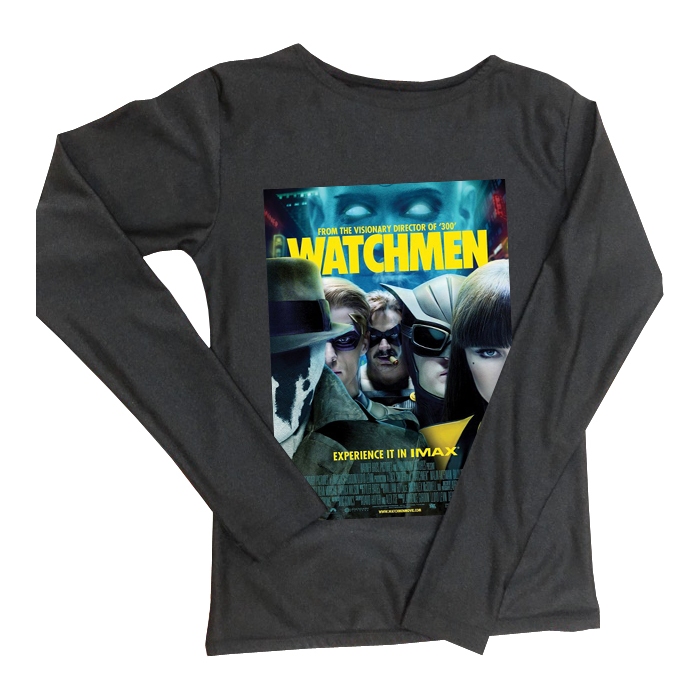 Kaos Watchmen Tshirt 100% Cotton | Shortsleeve & Longsleeve | Tangan Pendek & Tangan Panjang | S M L