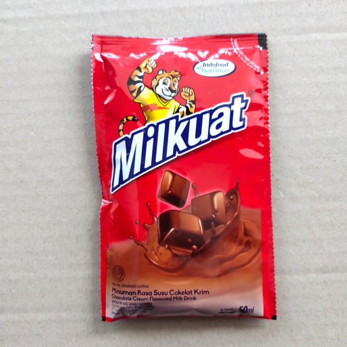 

Milkuat Bantal Susu UHT Milkuat Minuman rasa Susu Coklat