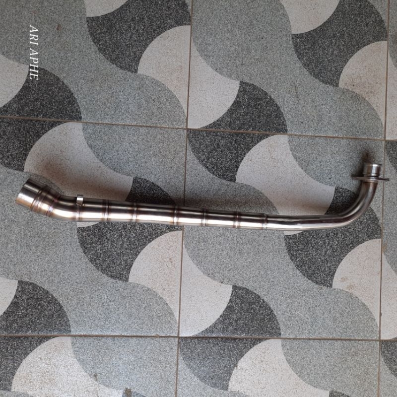 header pipa leher knalpot AHM SPR malaysia original JUPITER Z VEGA R REVO SUPRA 100