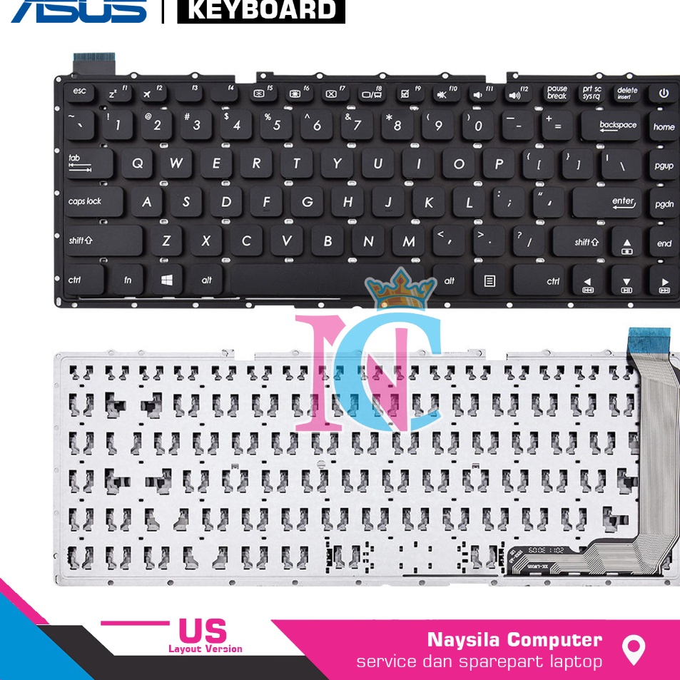Limitless Keyboard Asus X441 X441S X441U X441UB X441M X441MA X441B X441N X441NA X441 X441S X441U X44