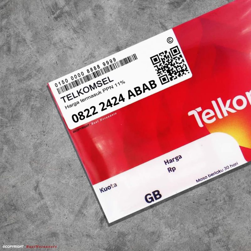 Nomor Cantik Telkomsel Terbaik ABAB CDCD