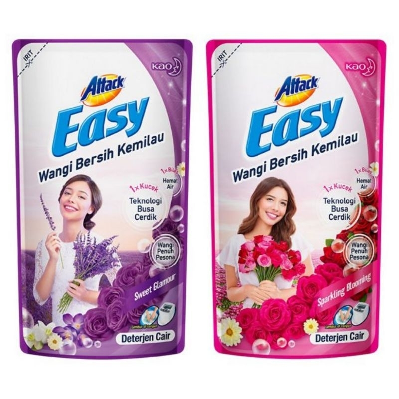 ATTACK Easy Liquid Detergent 750ml - ATTACK Easy Deterjen Cair 750ml
