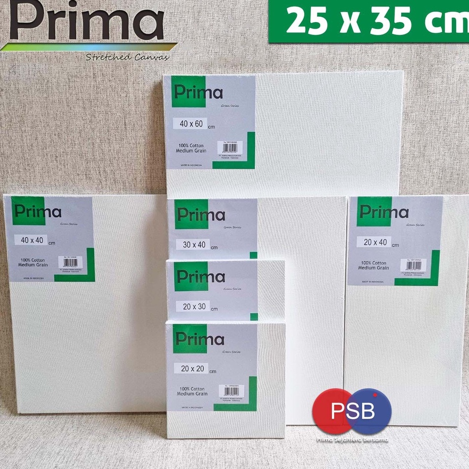 

Best Terlaris Kanvas Lukis Prima 25x35 cm Green Series Painting Canvas
