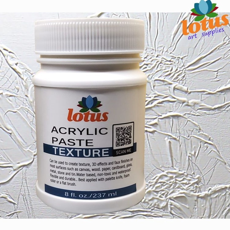 

Terbaru LOTUS Acrylic Texture Paste 237ml
