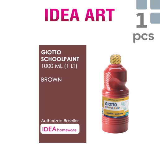 

Giotto School Paint 1 ml Brown Coklat Cat Air Lukis Super Washable 1 l