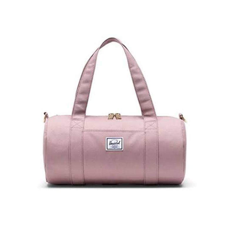 [PRELOVED ORIGINAL 1X USED] Herschel Suton Mini Duffle Sling Bag Women Ash Rose Soft Pink