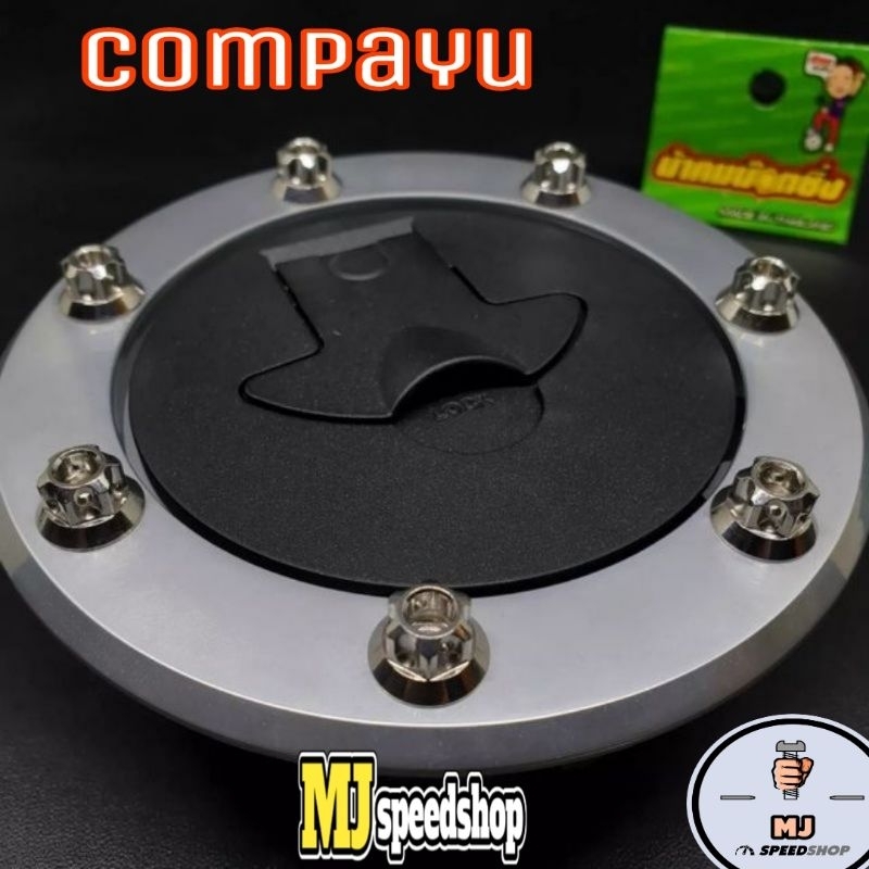 PROBOLT STAINLESS BAUT TUTUP TANGKI NINJA R NINJA SS NINJA RR MODEL COMPAYU GEAR ORIGINAL THAILAND