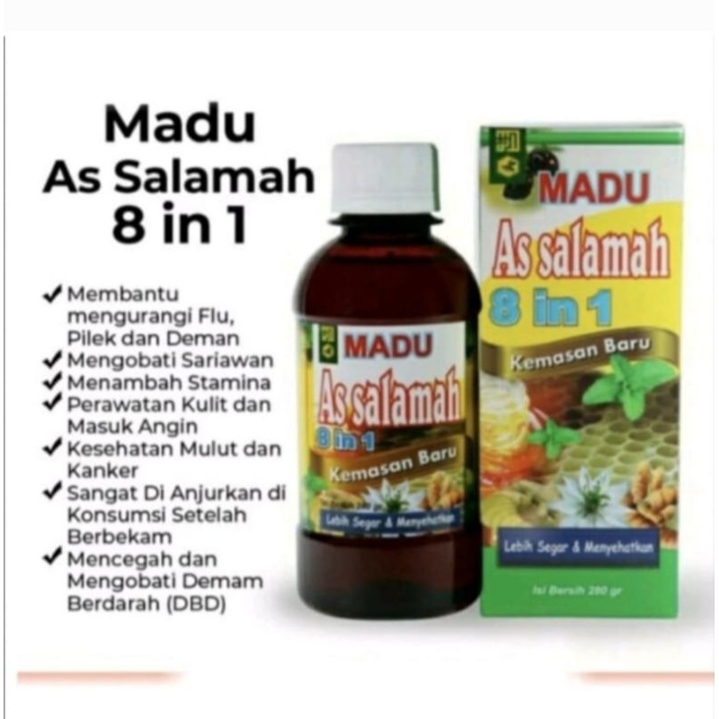 

Madu Batuk Assalamah 8 in1 280gr