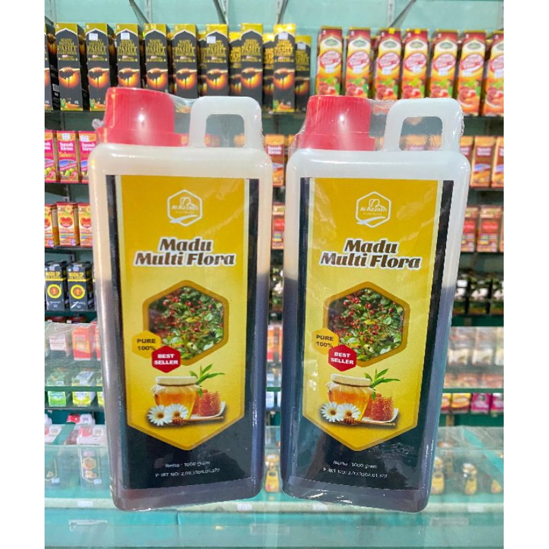 

MADU MULTI FLORA AL AZZAM / MADU ASLI 100% BAHAN ALAMI ISI 1000gr