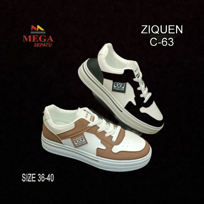 SEPATU SNEAKERS WANITA MEREK ZIQUEN C-63
