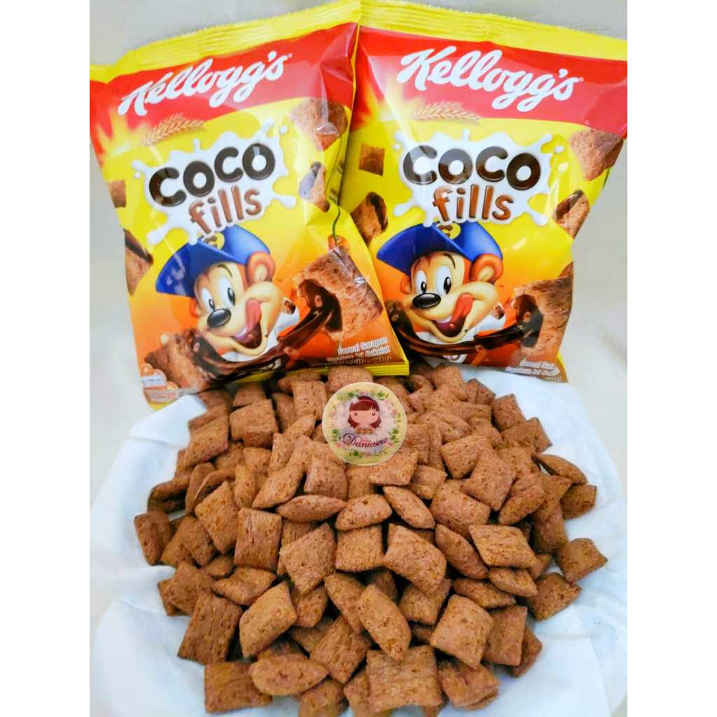 

60gr Kellogs Choco Fills Sereal Isi Coklat Snack Bantal Coklat ( SCP )