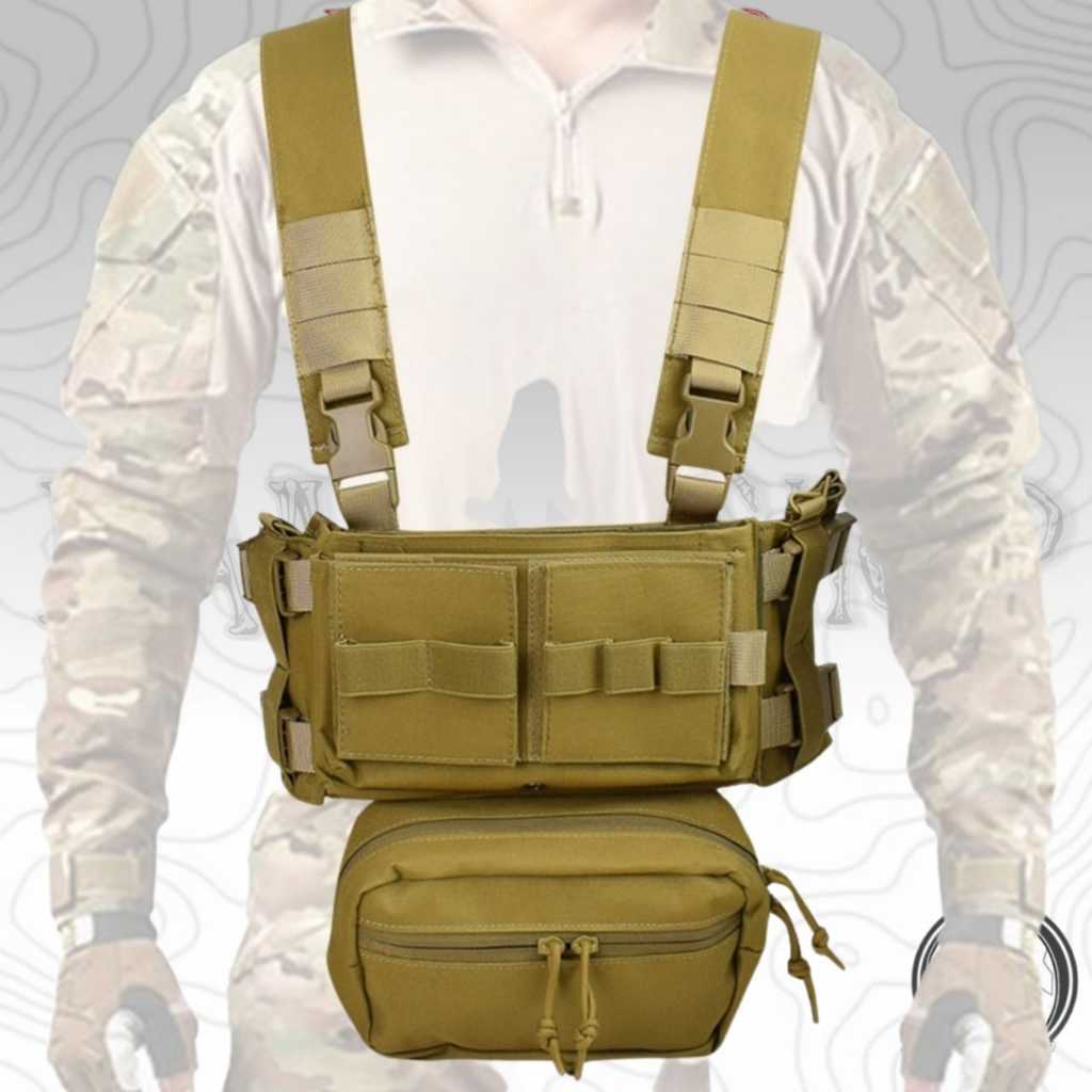 Rompi Micro Tas rompi 1911 Tas dada rompi dada tas velcro rompi tactical