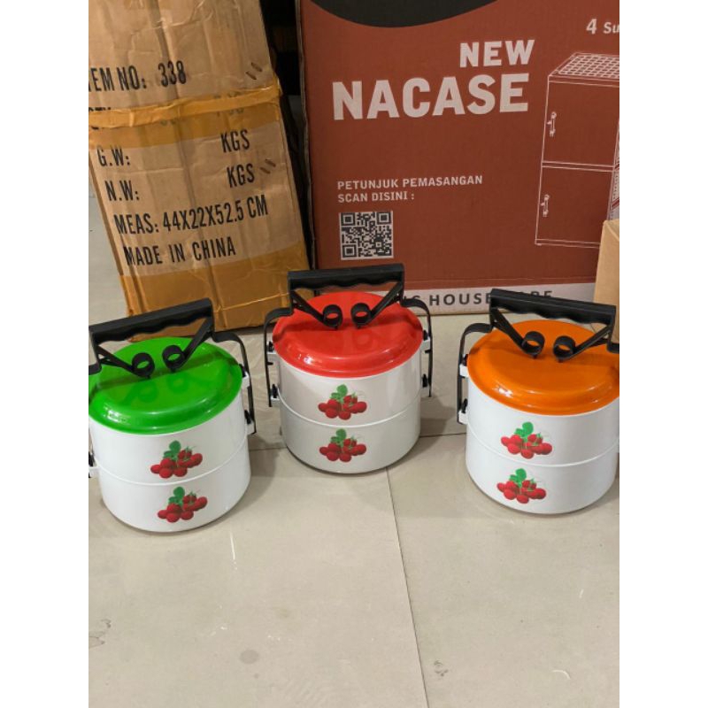 READY RANTANG PLASTIK 2 SUSUN