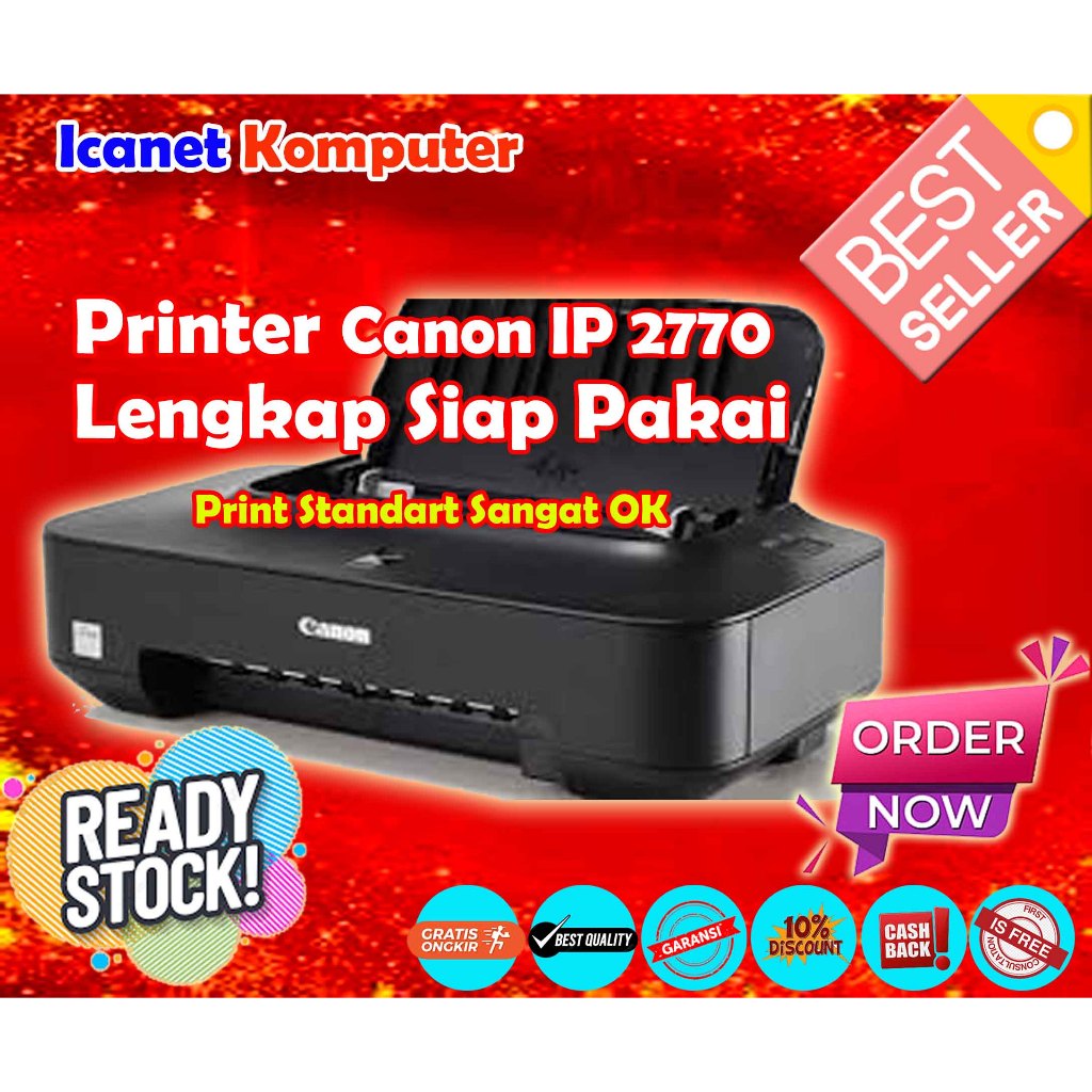 Printer Canon IP2770 Modif Inpus Siap Pakai - hasil Print  sangat OK