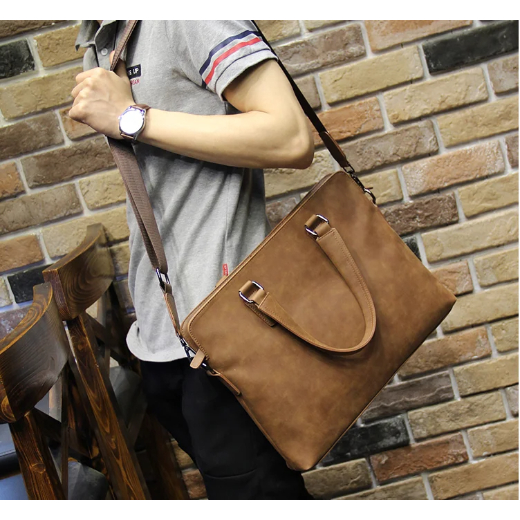 Tas Selempang Pria Kulit Sapi Asli Original - Tas Kerja Kulit Asli - Tas Selempang Jinjing Kulit Pre