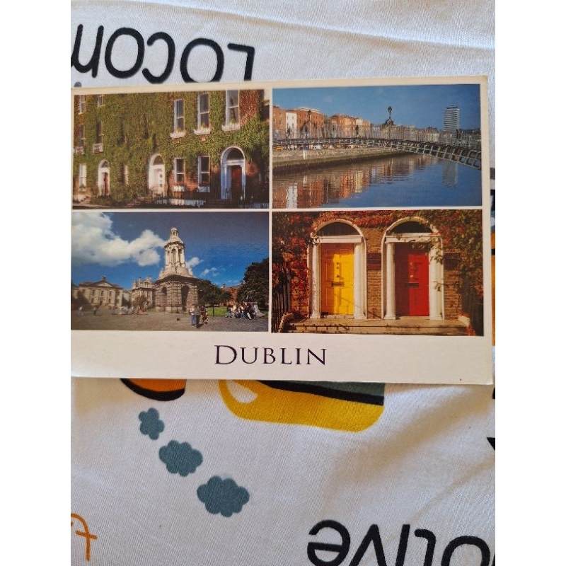 

kartu pos dublin irlandia/ireland postcard