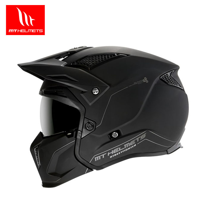 MT Helmet Streetfighter SV Solid Matt Black
