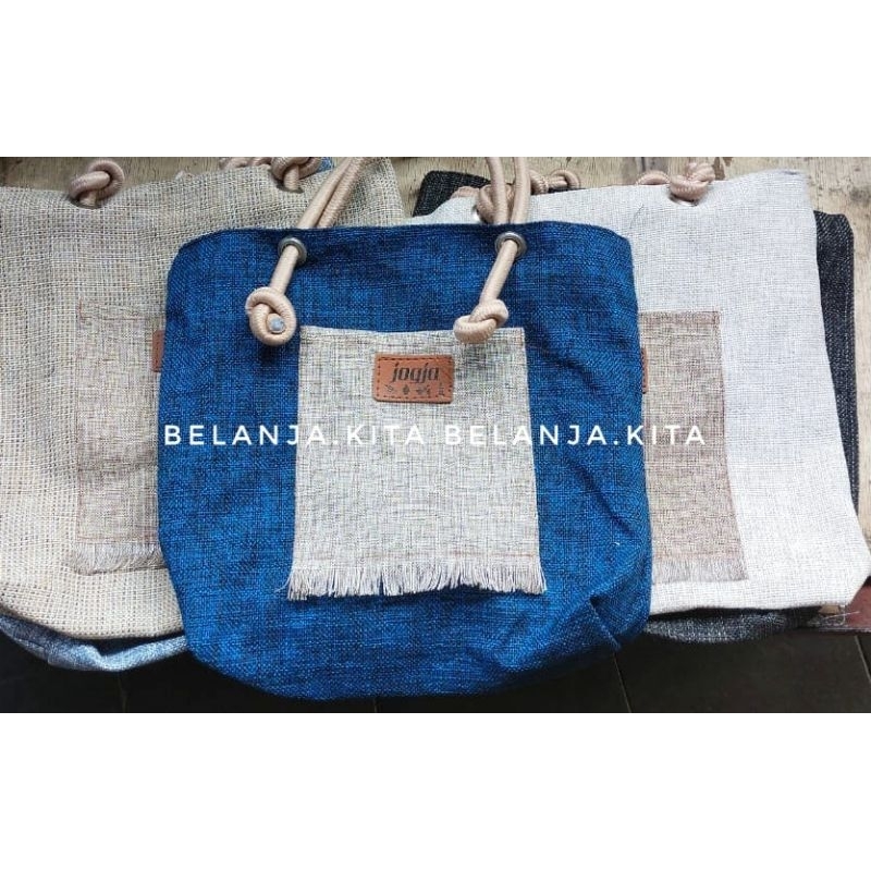 TAS JOGJA B/TAS WANITA TOTE BAG/TAS KANVAS
