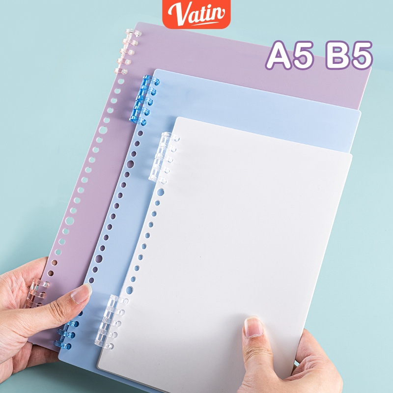 

Cover Sampul Loose Leaf Bahan Mika Tebal Buram Untuk Binder Ukuran A5B5-Vatin_Shop