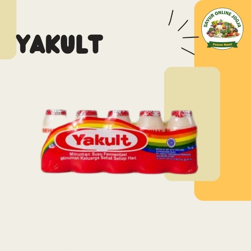 

Yakult 1 pack - PAWON MAMI SAYUR ONLINE JOGJA