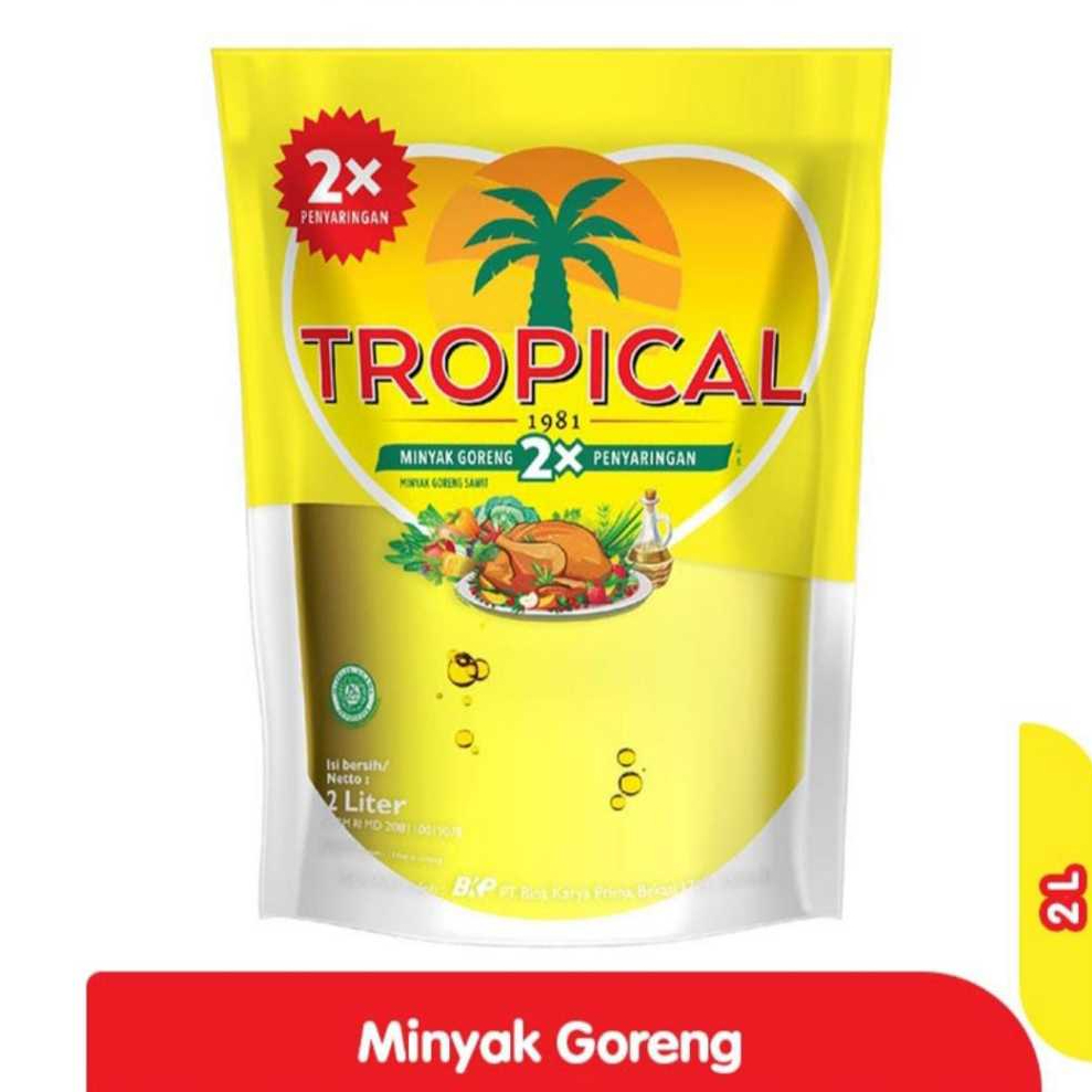 

TROPICAL Minyak Goreng Pouch 2 L