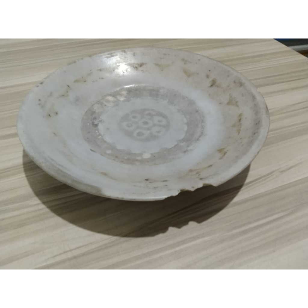 Piring Tua Keramik Temuan Laut Kuno Jadul Antik