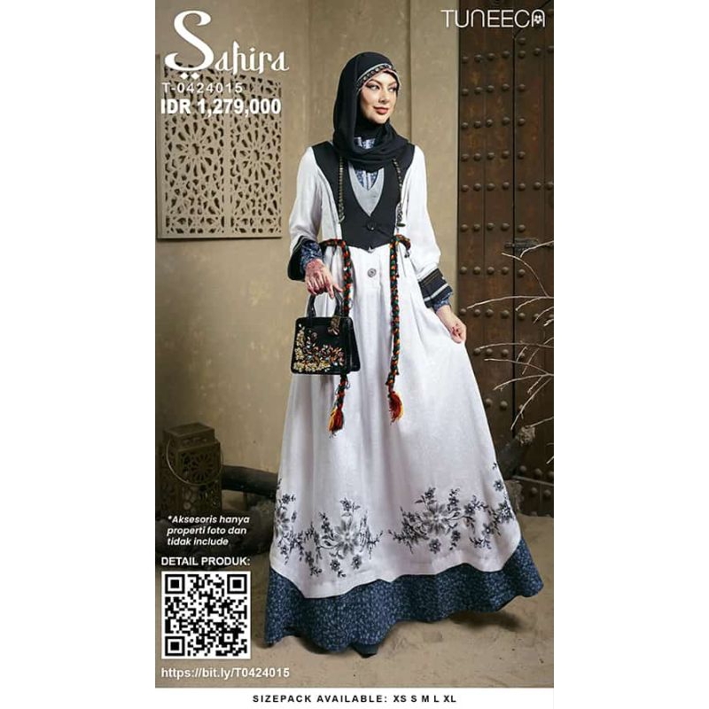 TUNEECA Gamis Sahira/ gamis terbaru Tuneeca